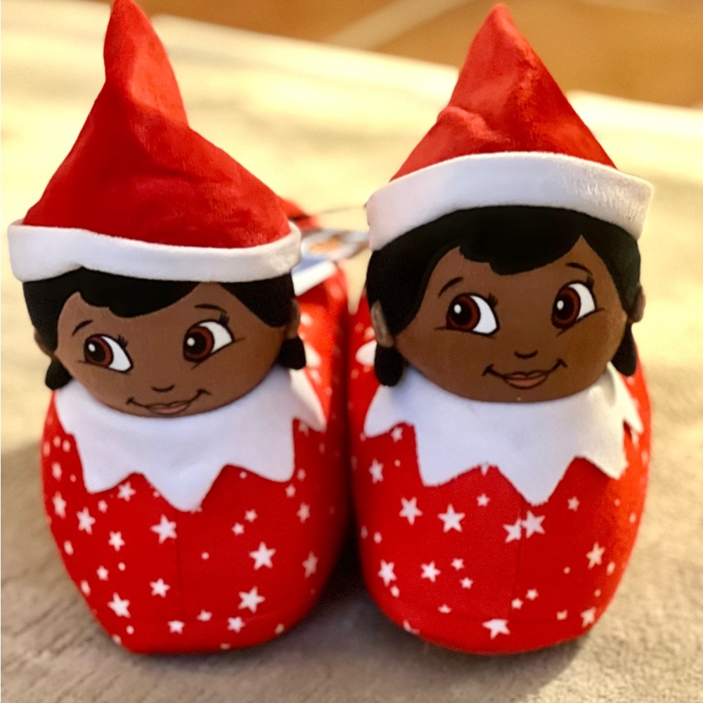 Elf on the Shelf Slippers for Kids